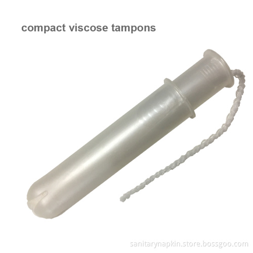 Wholesale cheap price viscose rayon compact tampons